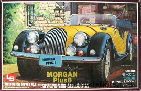 LS 1/16 Morgan Plus 8 Motorized, 1 plastic model kit
